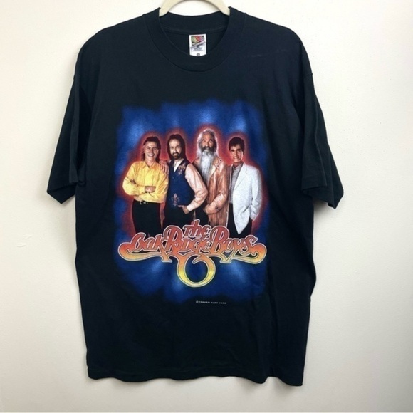 Vintage 1996 Oak Ridge Boys Tour Tee T-Shirt - Picture 1 of 6
